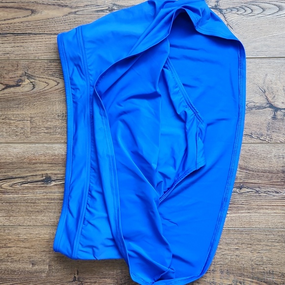 Lands End Plus Striped Tankini,  Bottoms, and Skirted Bottom 3 Pc Set EUC 🏖 - Picture 12 of 15